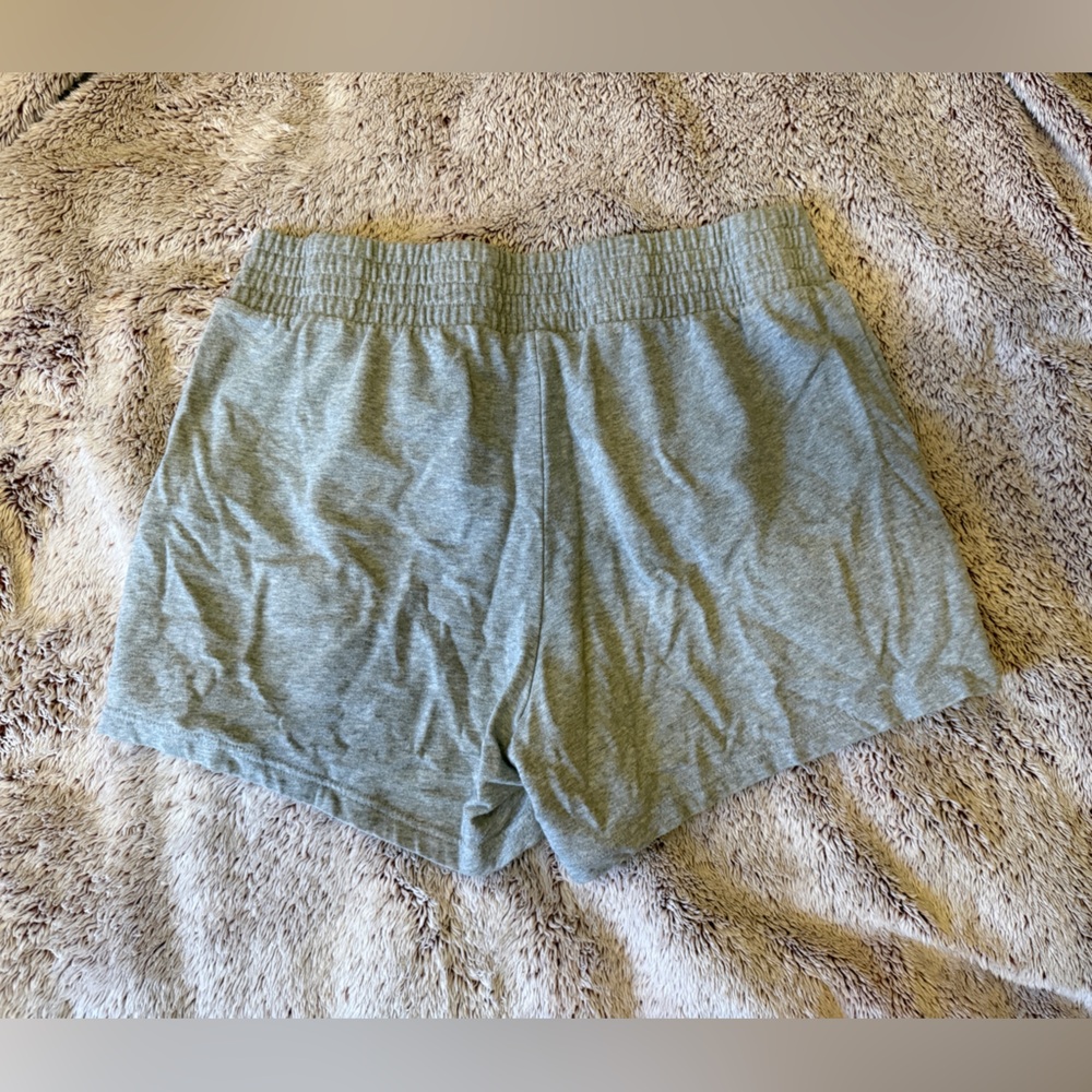 Adidas Heather Gray Sports Shorts - Picture 2 of 4